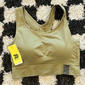 All in motion sports bra Green medium support sports bra